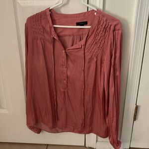J. Crew size medium rose polyester blouse